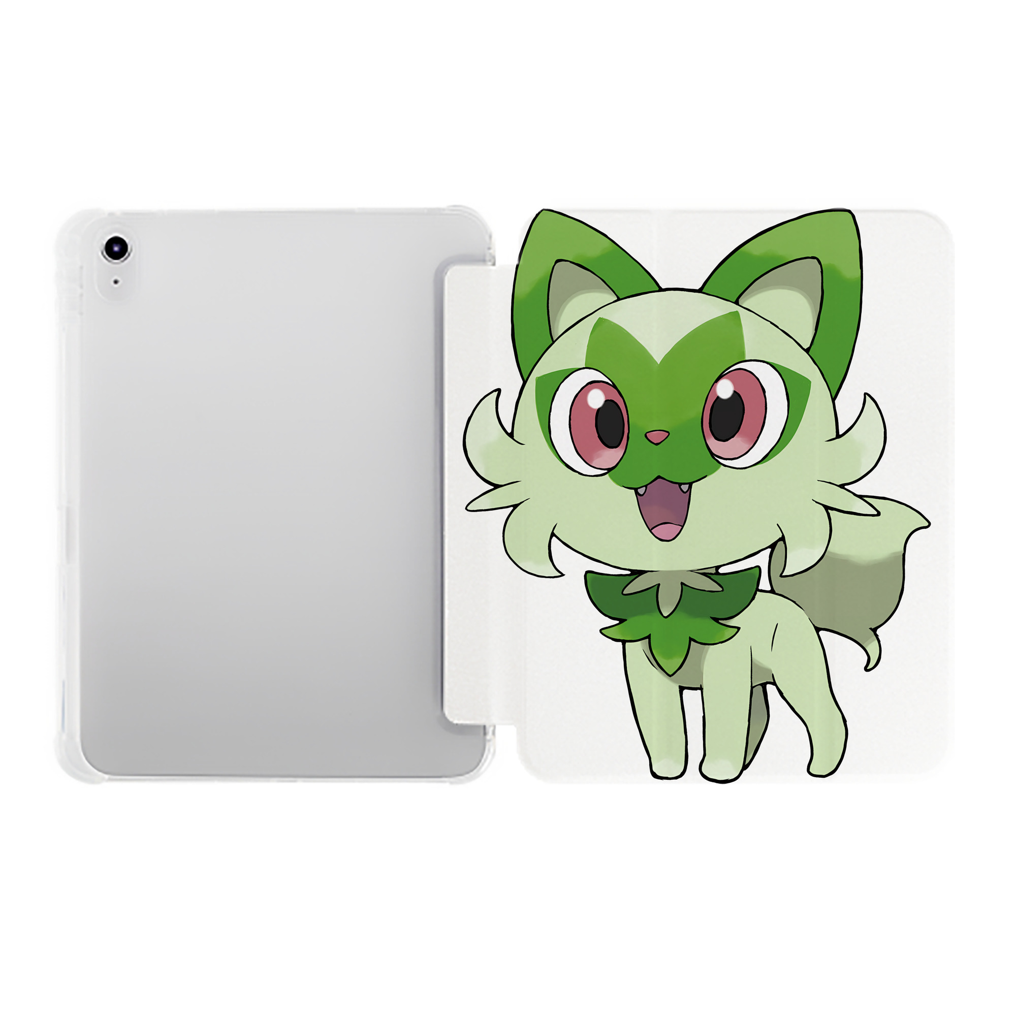 （画像用） ポケットモンスター Pokémon IPad ケース ペン収納付き 三つ折りスタンド PUレザー×シリコン 対応機種9.5/10.5/10.9インチ